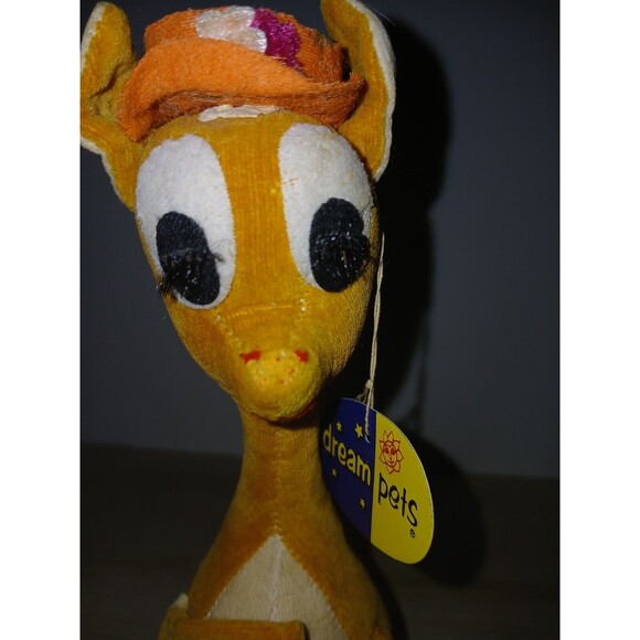 R. Dakin Dream Pets Matilda Kangaroo Stuffed Animal 10” Sawdust Tags Vintage - Picture 9 of 16